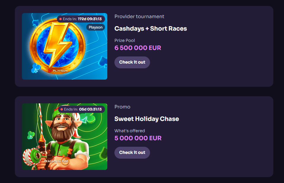 Bonuses and Promotions at WinSpirit